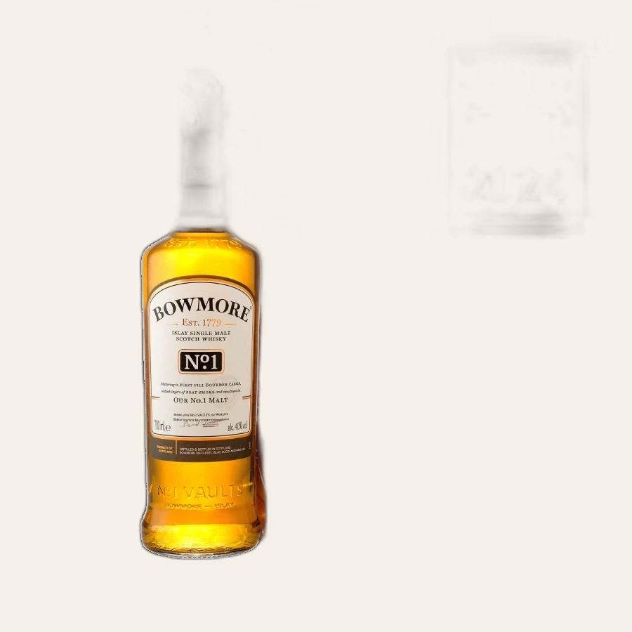 Rượu Whisky Bowmore No. 1 Hộp Quà Tết 2024