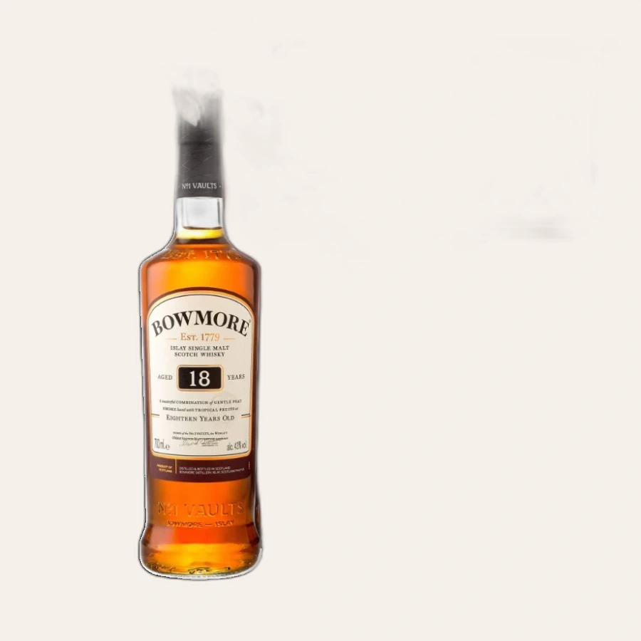 Rượu Whisky Bowmore 18 Year Old Hộp Quà Tết 2024