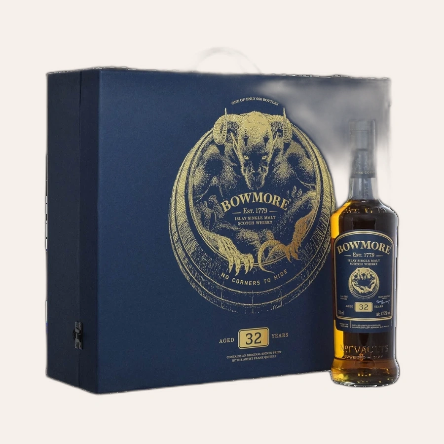Rượu Whisky Bowmore 32 Year Old No Corners To Hide