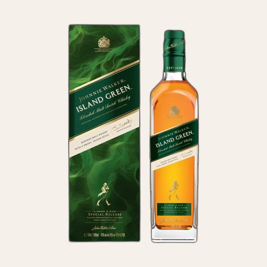 Rượu Whisky Johnnie Walker Island Green