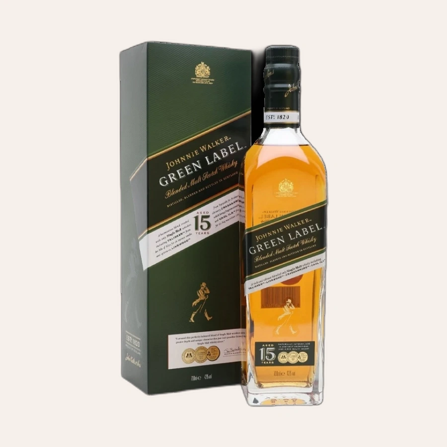 Rượu Whisky Johnnie Walker Green Label 15 Year Old