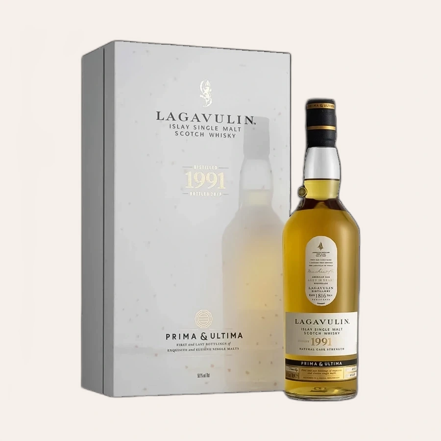Rượu Whisky Lagavulin 28 Year Old 1991