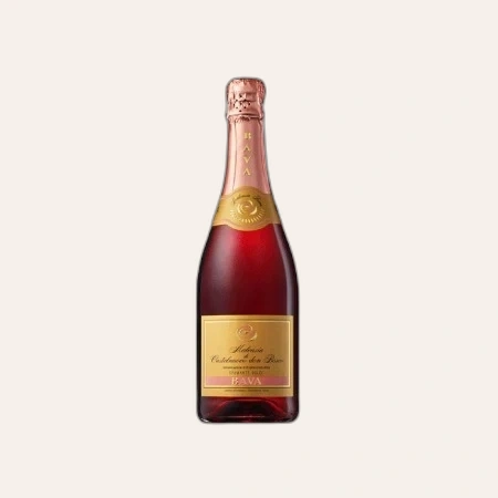 Rượu Vang Trắng Ý Bava Malvasia Rose Spumante DOC 7%