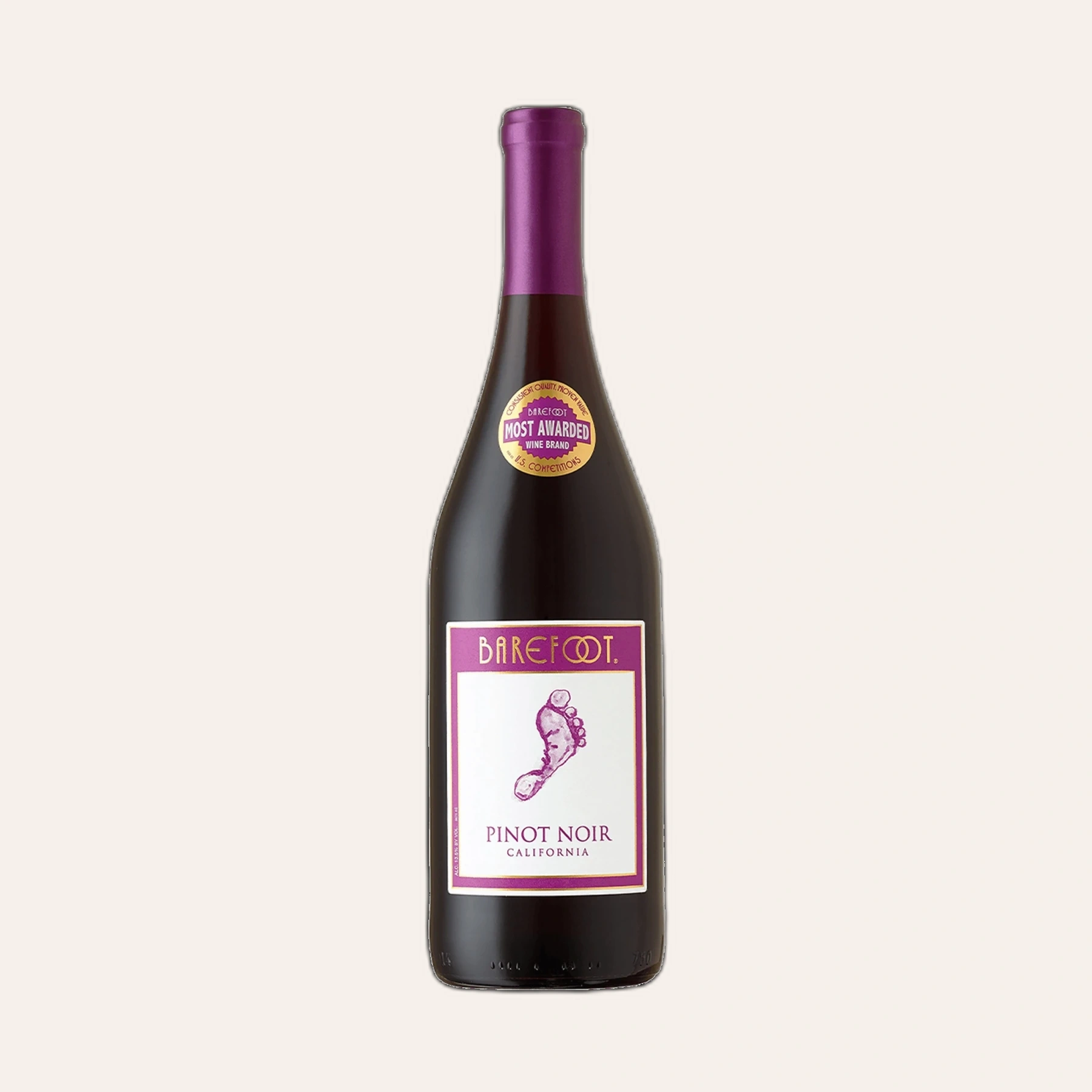 Rượu Vang Đỏ Mỹ Barefoot Varietal Pinot Noir