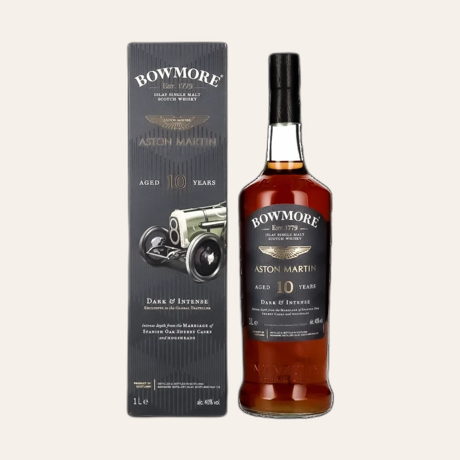 Rượu Whisky Bowmore 10 Year Old Aston Martin
