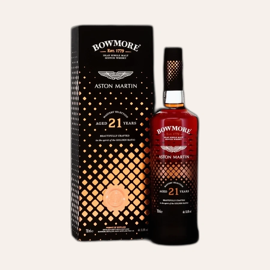 Rượu Whisky Bowmore 21 Year Old Aston Martin