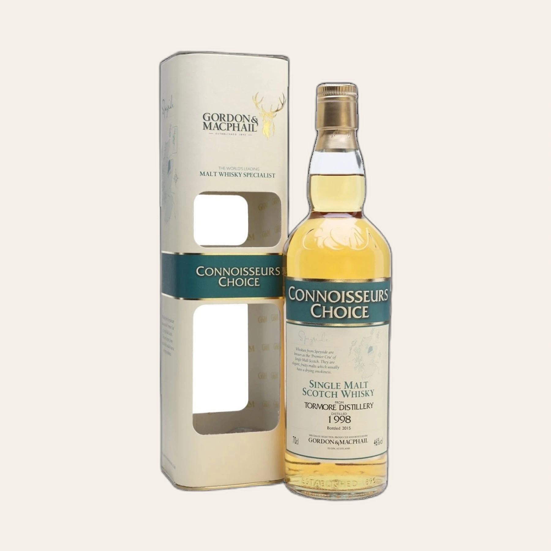 Rượu Whisky Tormore 17 Year Old Gordon & Macphail 1998