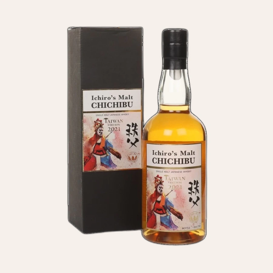 Rượu Whisky Nhật Chichibu Ichiro's Malt Taiwan Edition 2021