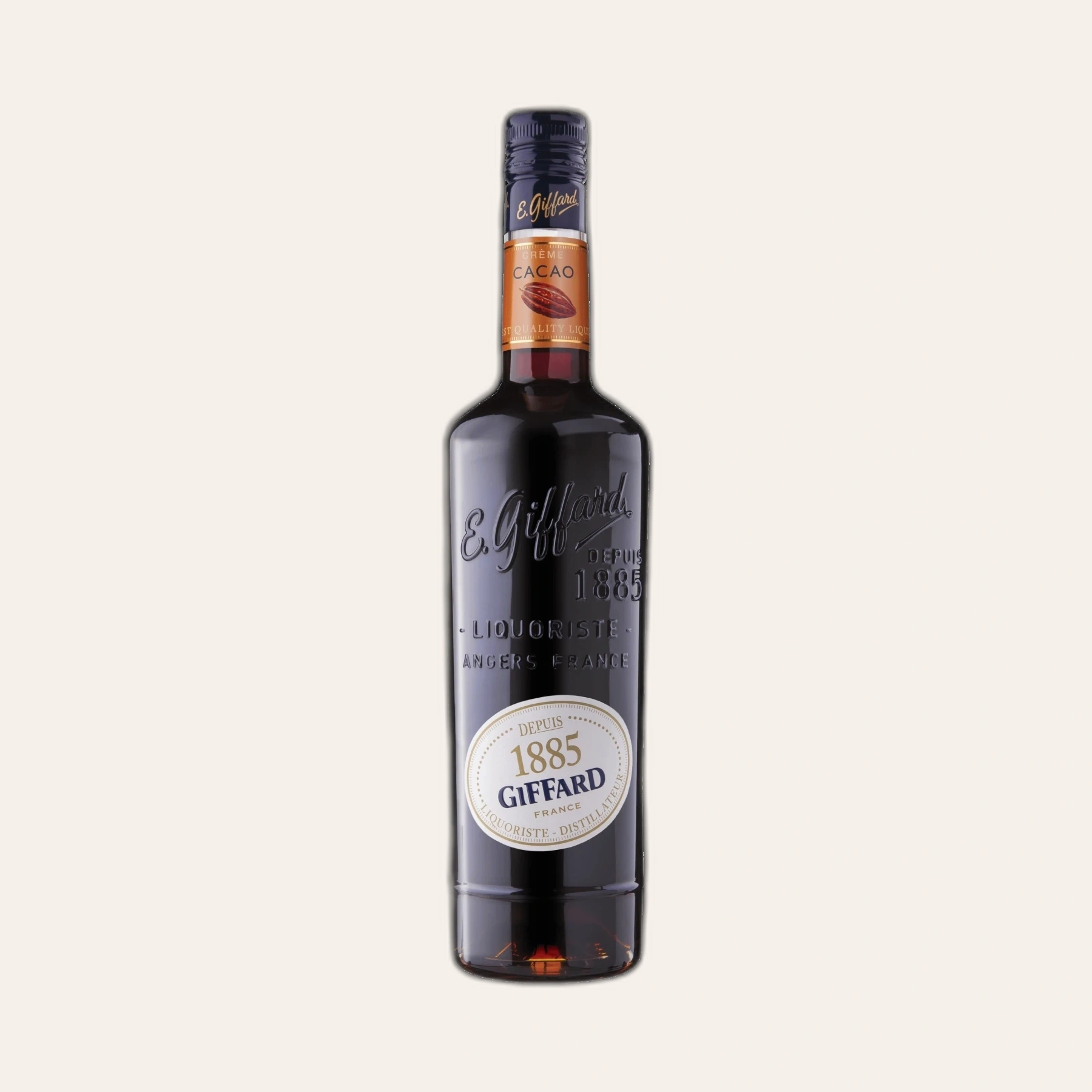 Rượu Liqueur Pháp Giffard Creme de Cacao Brown Cocoa