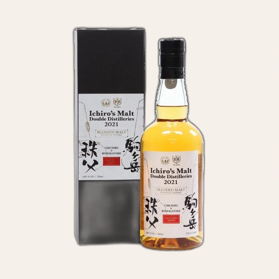 Rượu Whisky Nhật Chichibu Ichiro's Malt Double Distilleries 2021
