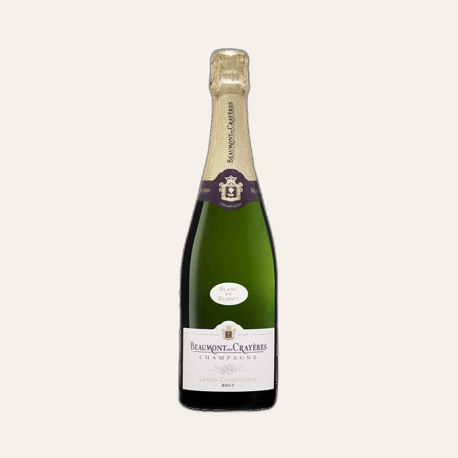 Rượu Champagne Pháp Beaumont Des Crayeres Grande Chardonnay Brut