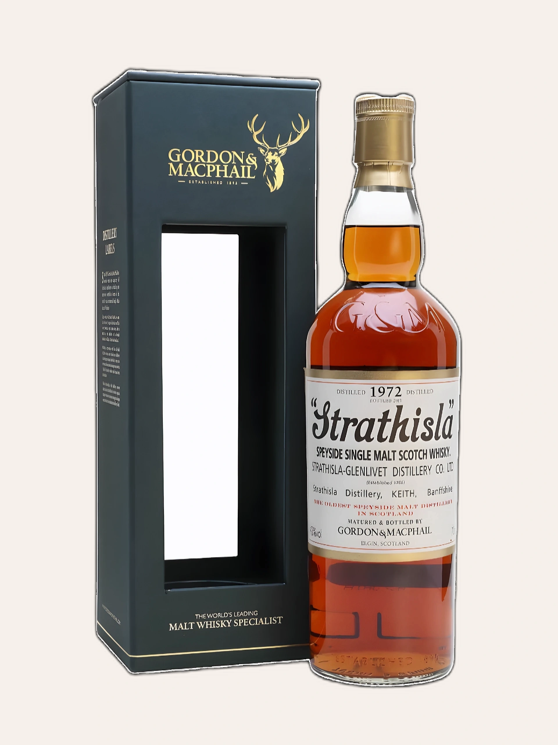 Rượu Whisky Strathisla 1972 Gordon & Macphail 40 Year Old