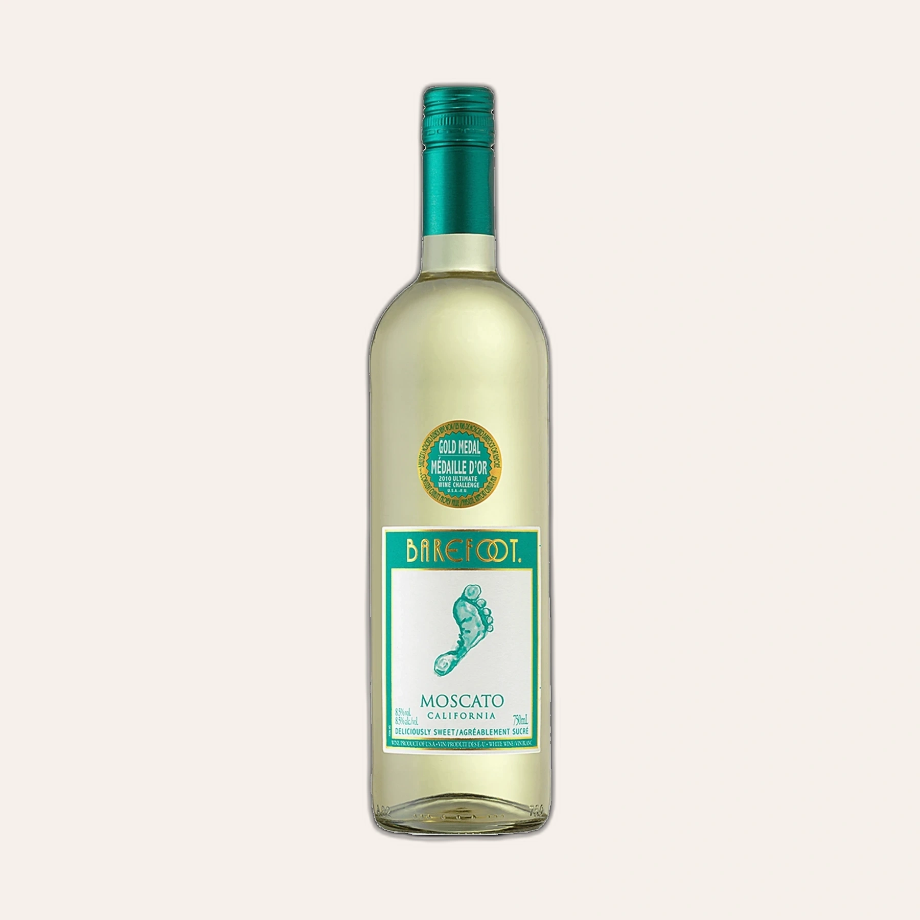 Rượu Vang Trắng Mỹ Barefoot Varietal Moscato