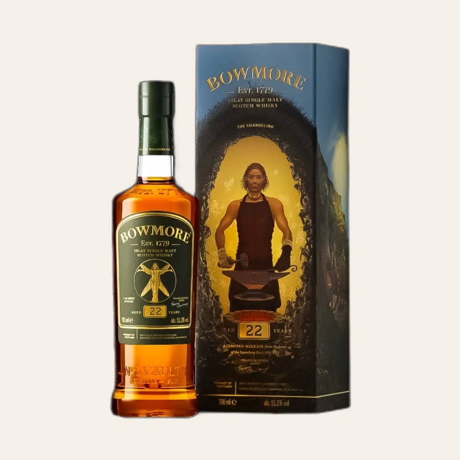 Rượu Whisky Bowmore 22 Year Old The Changeling