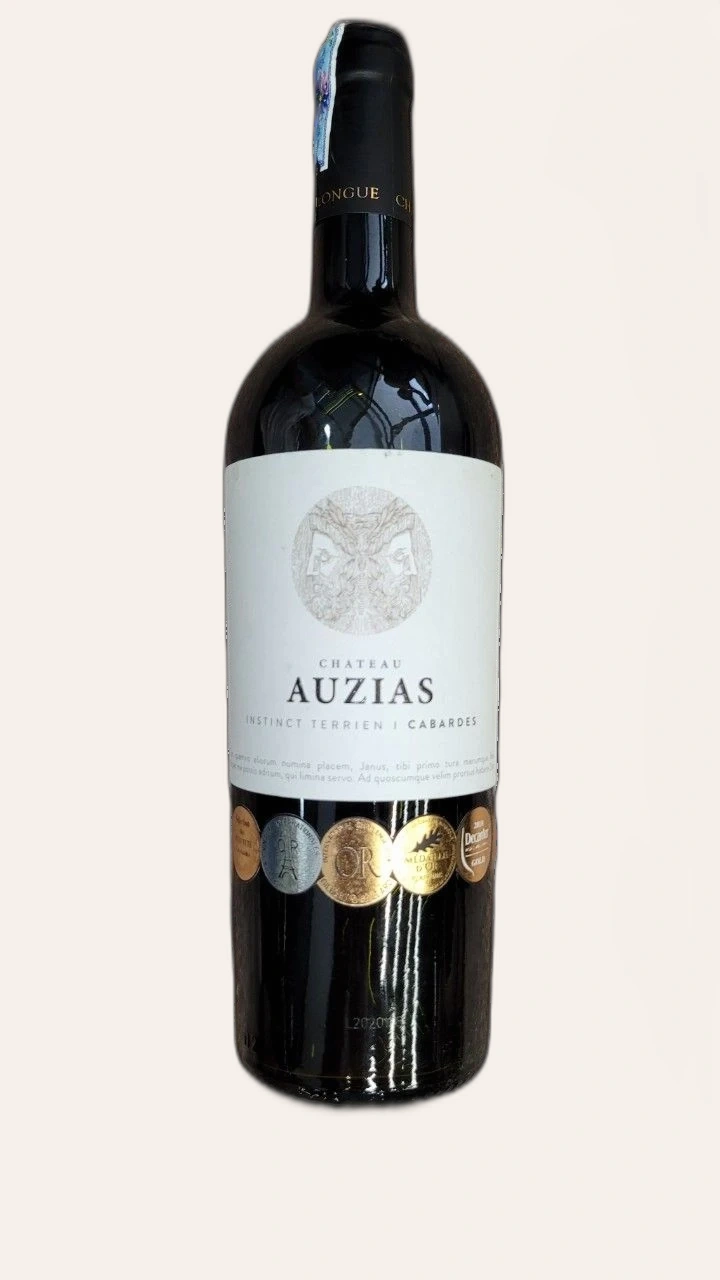 Rượu Vang Đỏ Pháp Chateau Auzias Paretlongue Instinct Terrien