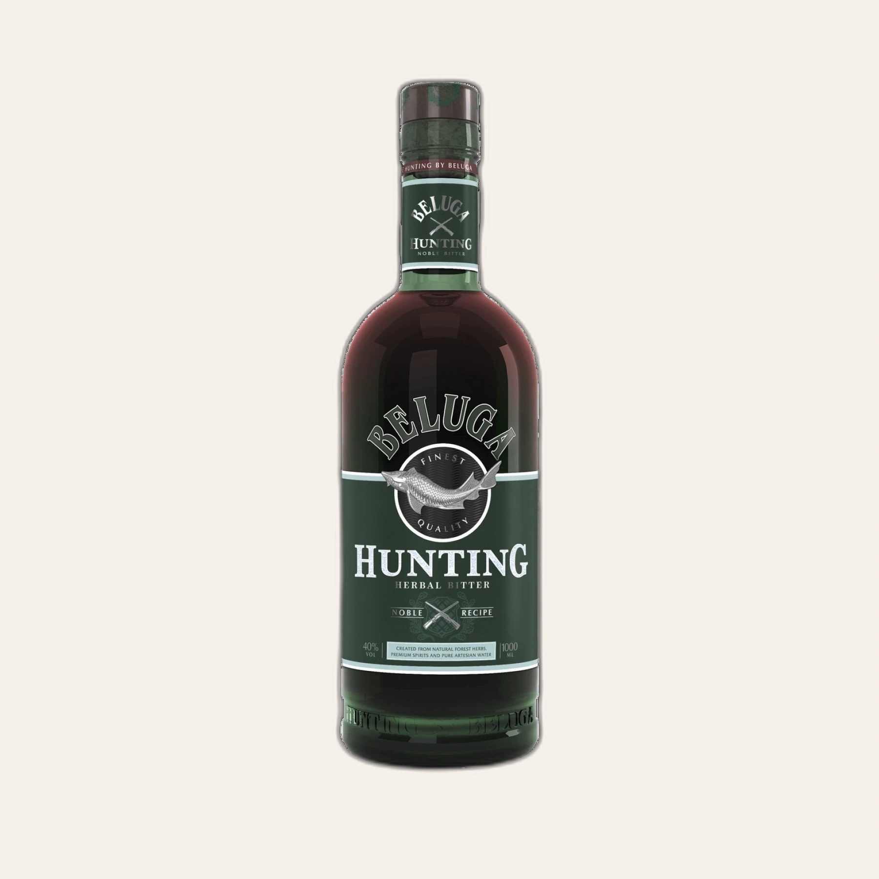 Rượu Vodka Nga Beluga Hunting Herbal