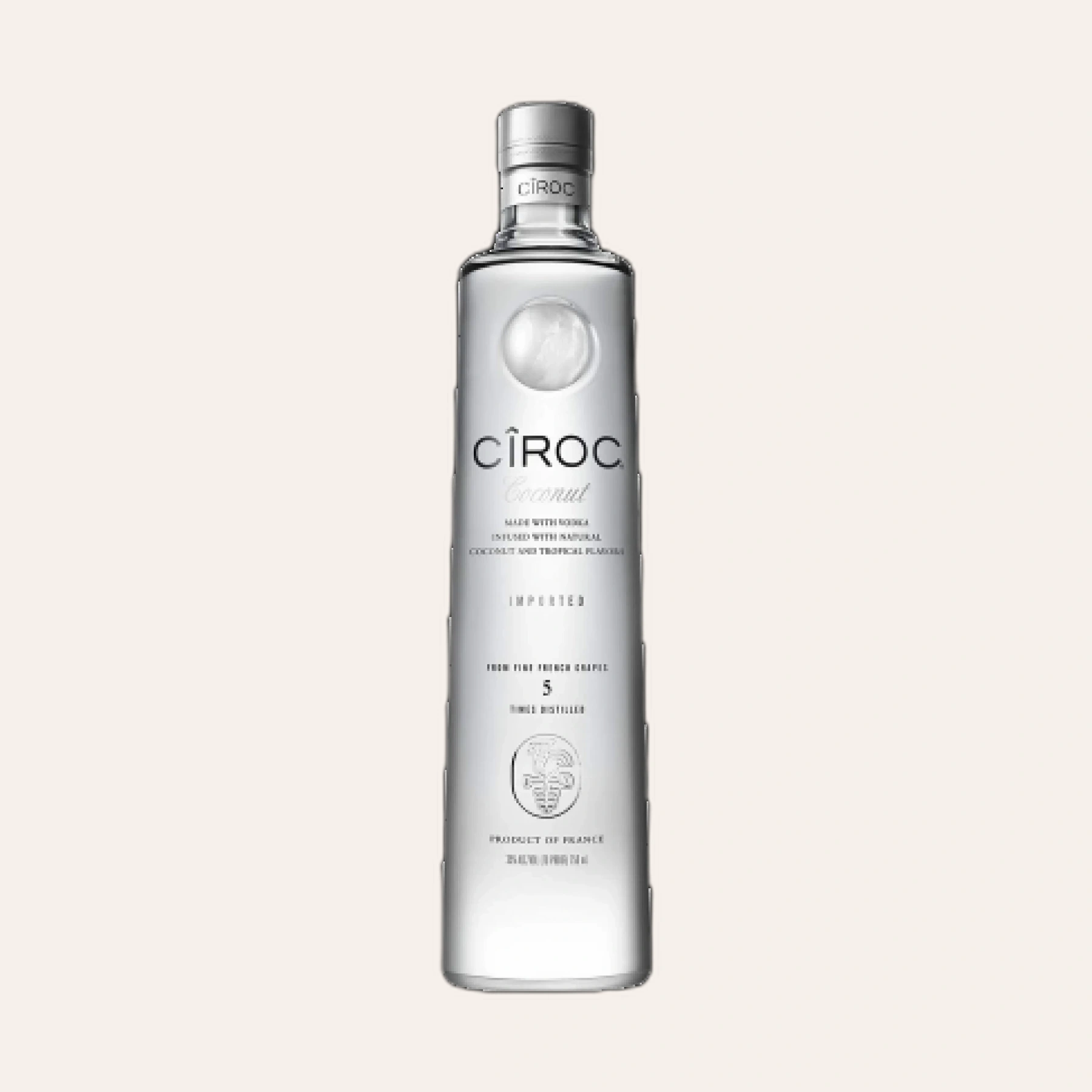 Rượu Vodka Pháp Ciroc Coconut