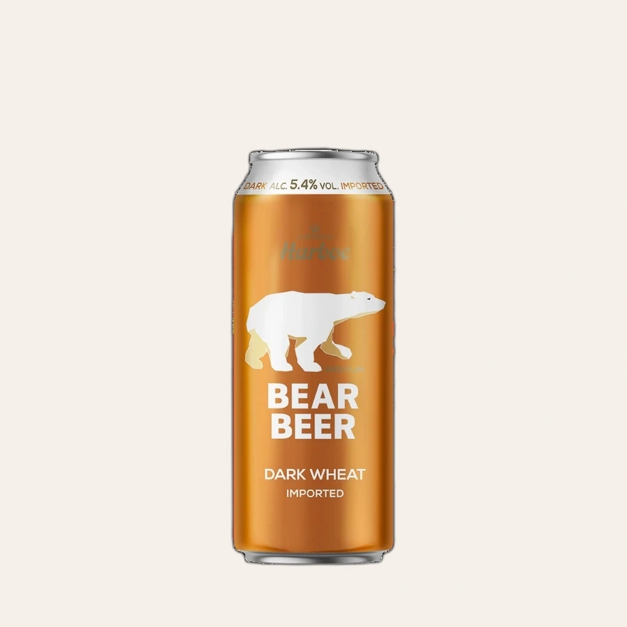 Bia Gấu Đức Harboe Bear Beer Dark Wheat