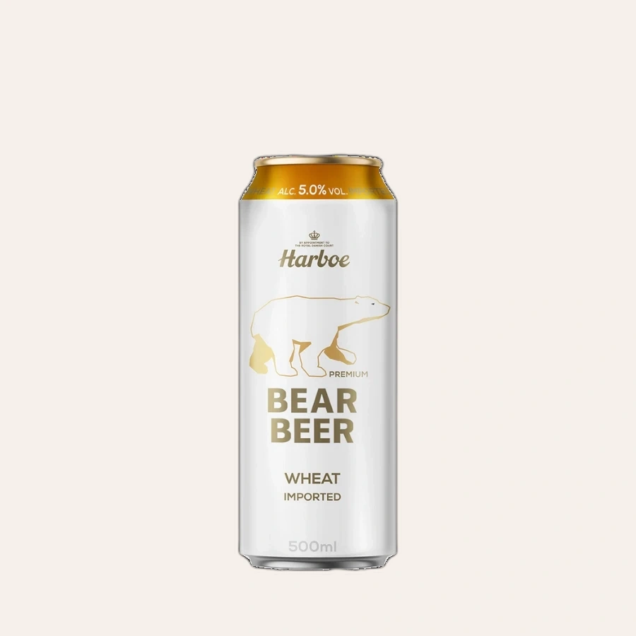 Bia Gấu Đức Harboe Bear Beer Wheat