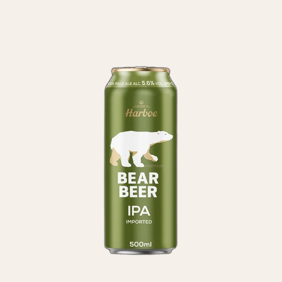Bia Gấu Đức Harboe Bear Beer IPA Imported