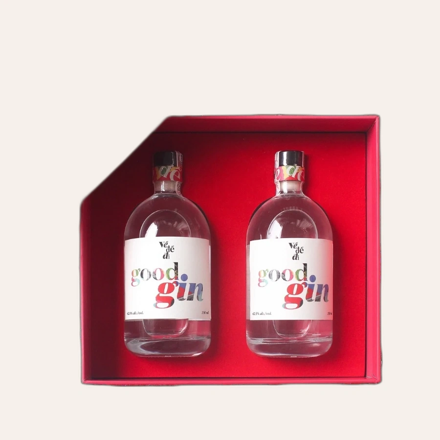 Hộp 2 Chai Rượu Liqueur Việt Nam Ve De Di
