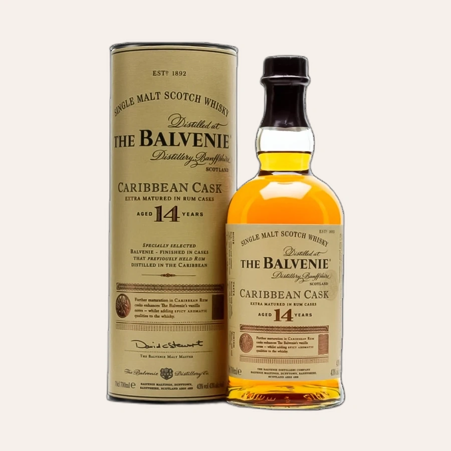 Rượu Whisky Balvenie 14 Year Old Caribbean Cask