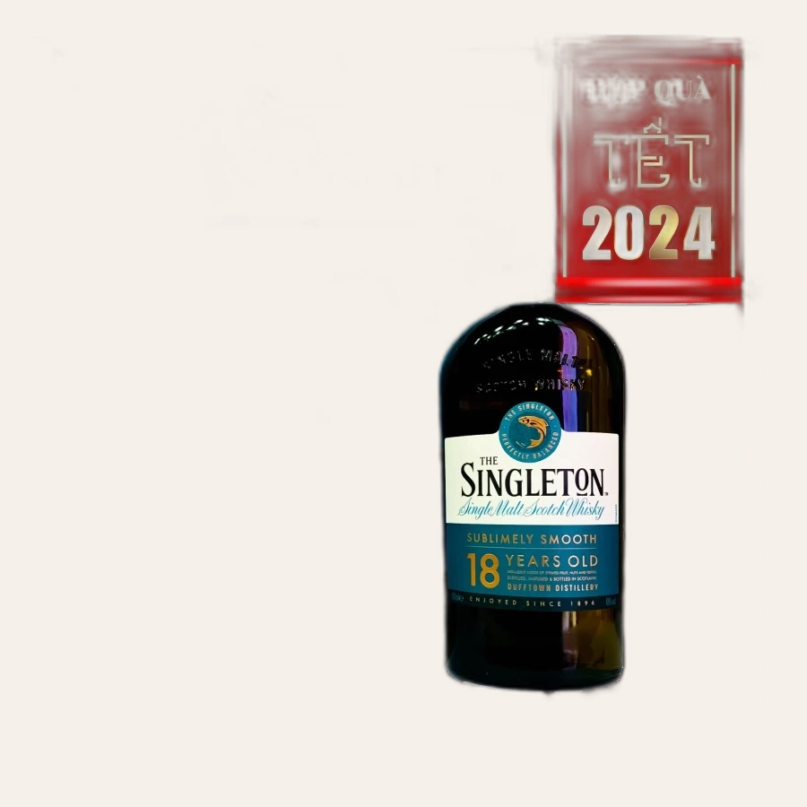 Rượu Whisky Singleton 18 Year Old Phiên Bản Hộp Quà Tết 2023 - 2024
