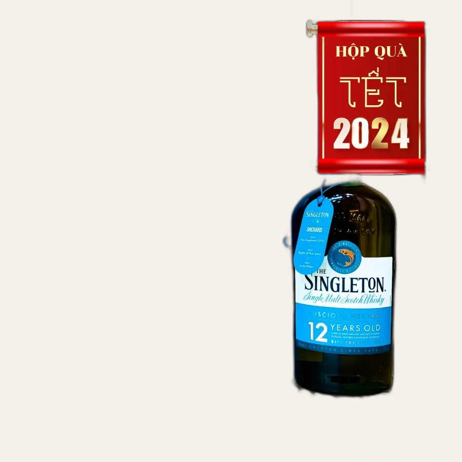Rượu Whisky Singleton 12 Year Old Phiên Bản Hộp Quà Tết 2023 - 2024