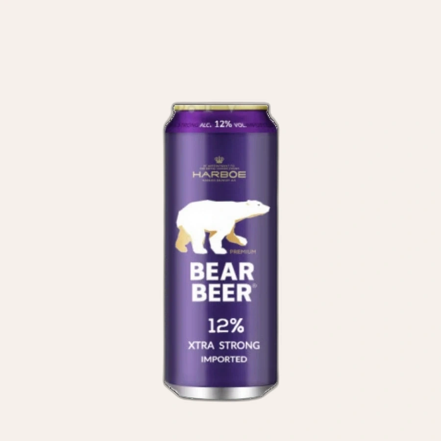 Bia Gấu Đức Harboe Bear Beer Xtra Strong