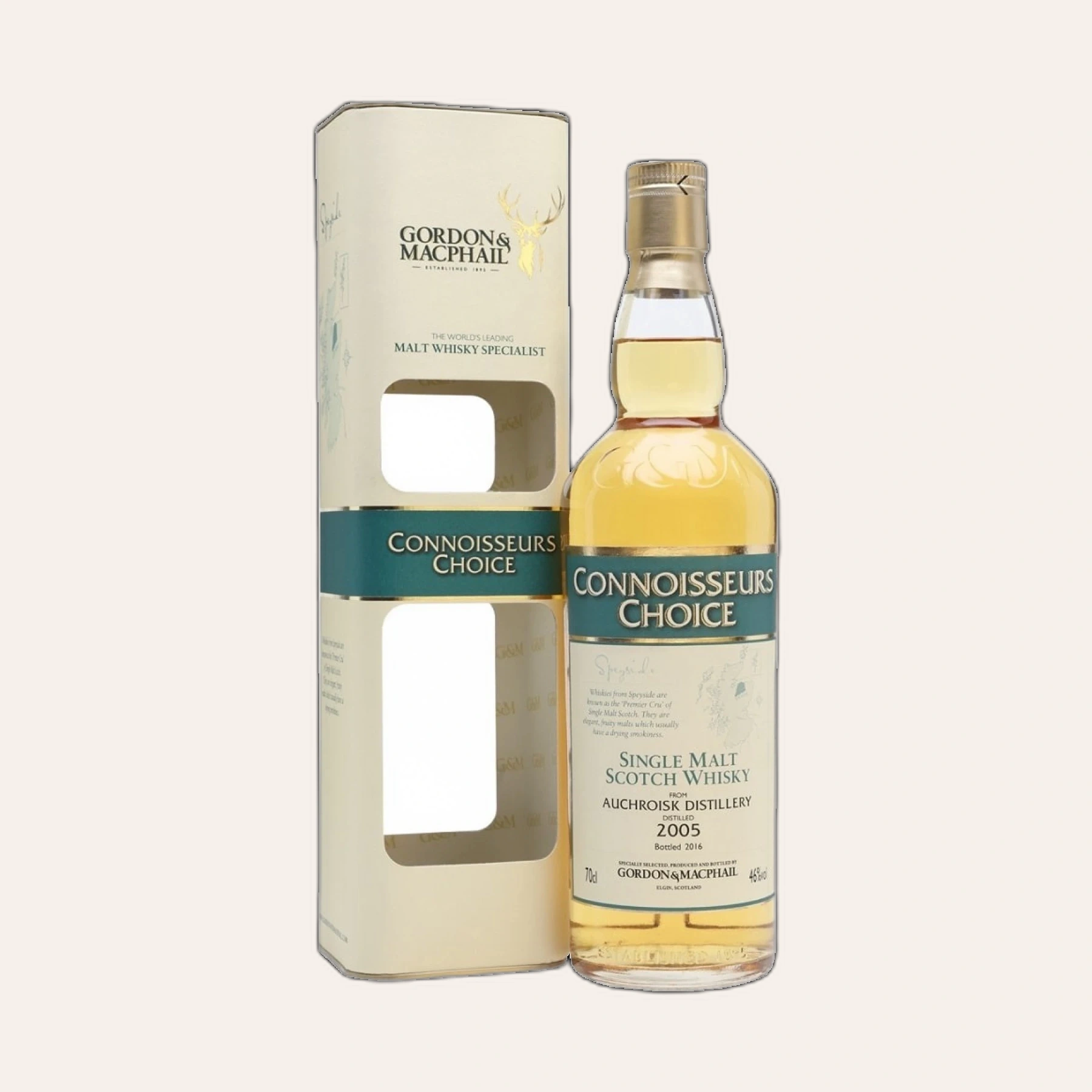 Rượu Whisky Auchroisk 11 Year Old Gordon & Macphail 2005