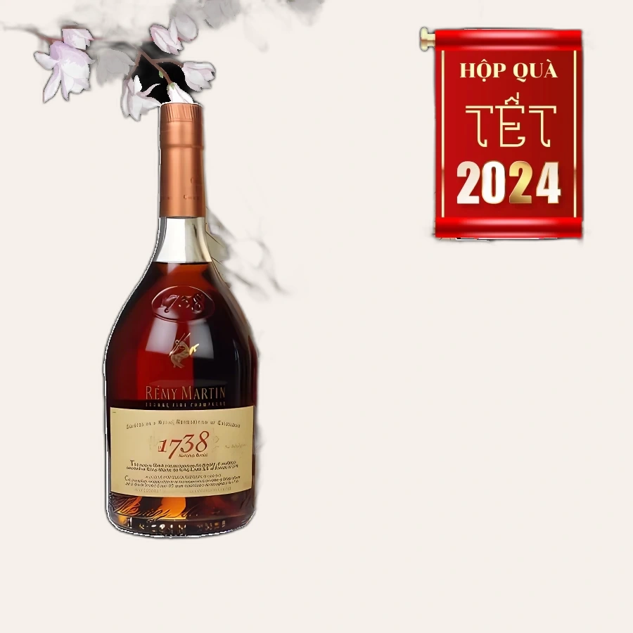 Rượu Cognac Pháp Remy Martin 1738 Accord Royal Hộp Quà Tết 2024