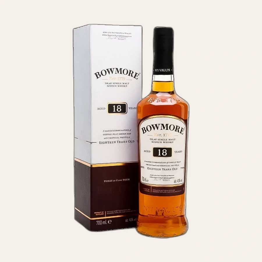 Rượu Whisky Bowmore 18 Year Old