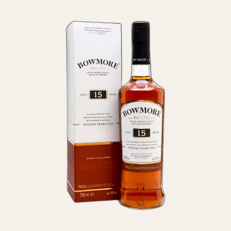 Rượu Whisky Bowmore 15 Year Old