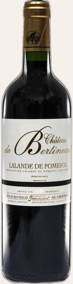Rượu Vang Đỏ Pháp Chateau de Bertineau - Lalande de Pomerol