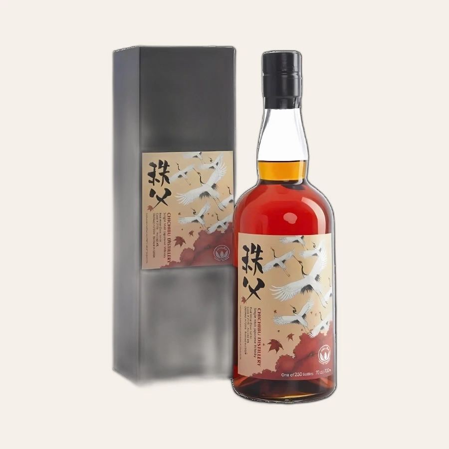 Rượu Whisky Nhật Chichibu Ichiro's Malt Taiwan Edition 2024 Red Wine Cask
