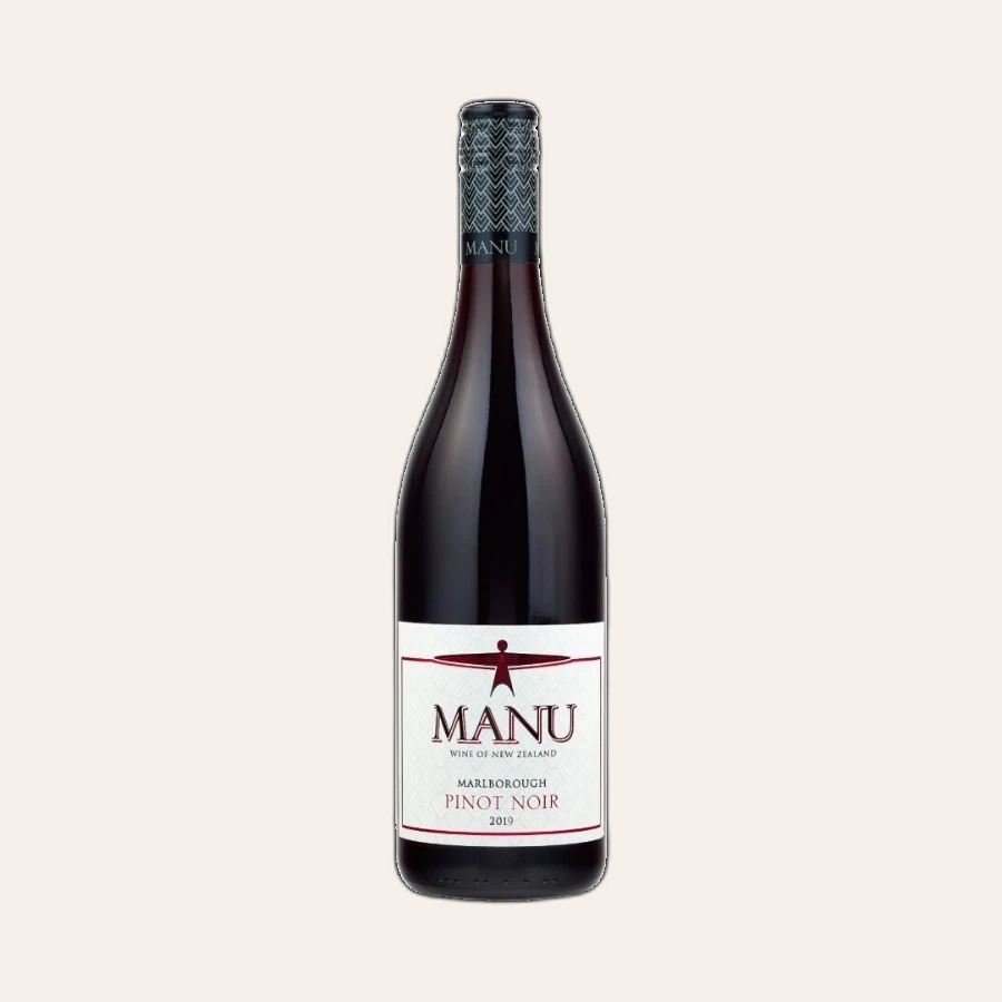 Rượu Vang Đỏ Newzealand Manu Pinot Noir