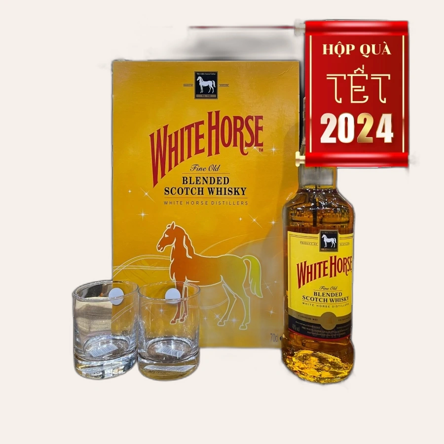 Rượu Whisky White Horse Phiên Bản Hộp Quà Tết 2023 - 2024