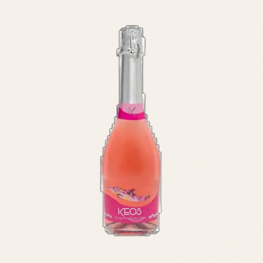 Rượu Sparkling Tây Ban Nha Keos Pink Moscato