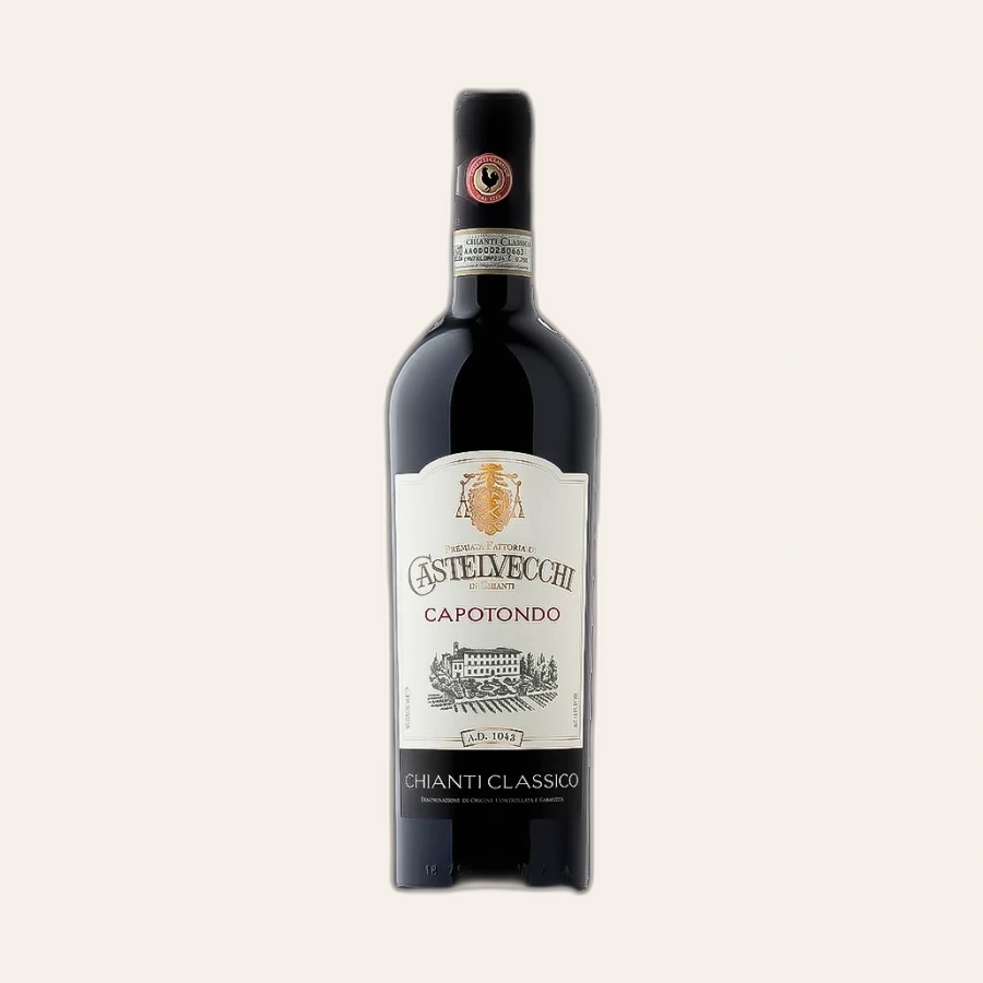 Rượu Vang Đỏ Ý Vescine Radda In Chianti Castelvecchi Chianti Classico Capotondo DOCG