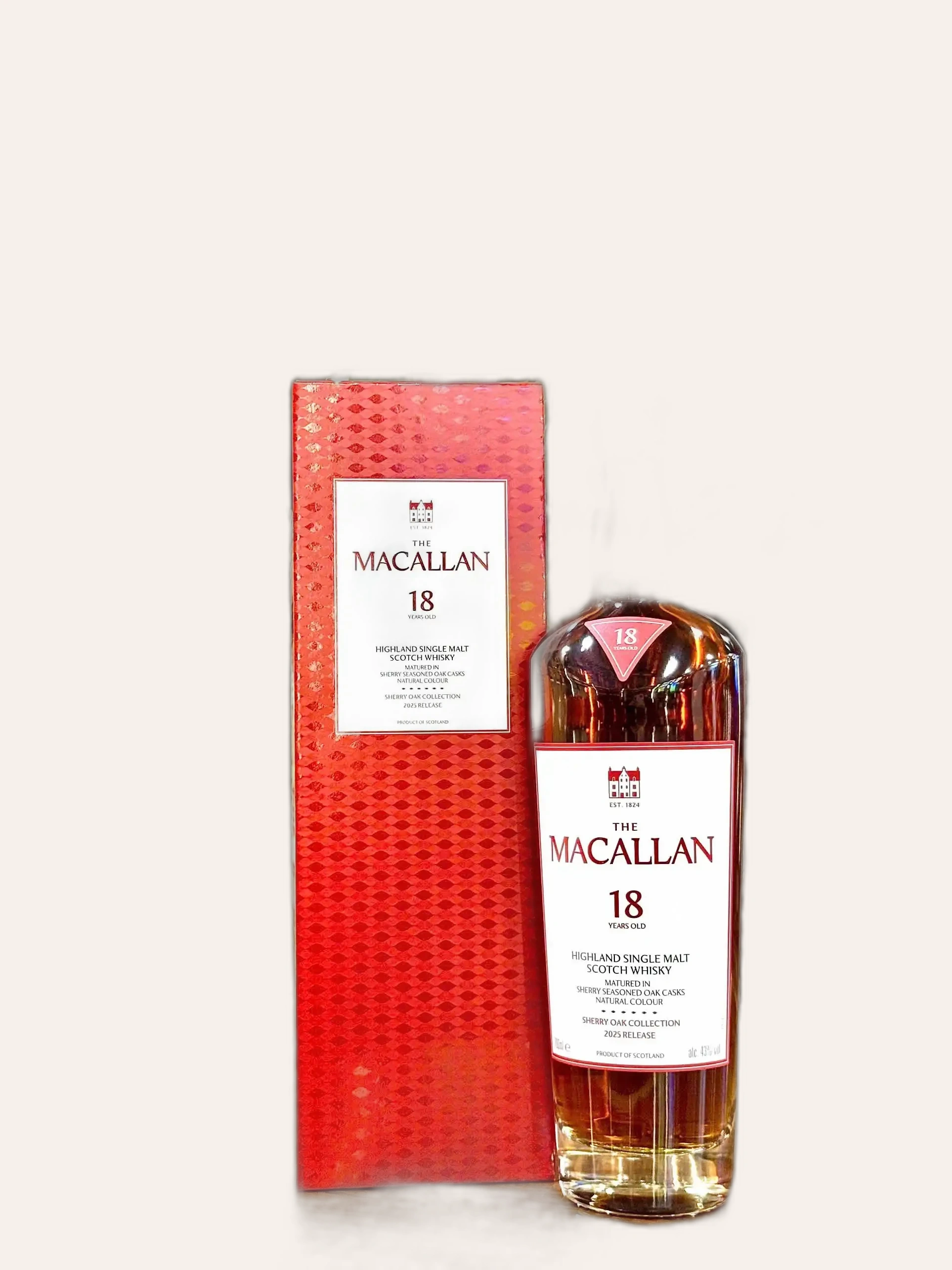 Macallan 18 Year Old Sherry Oak 2025 Chất Lượng