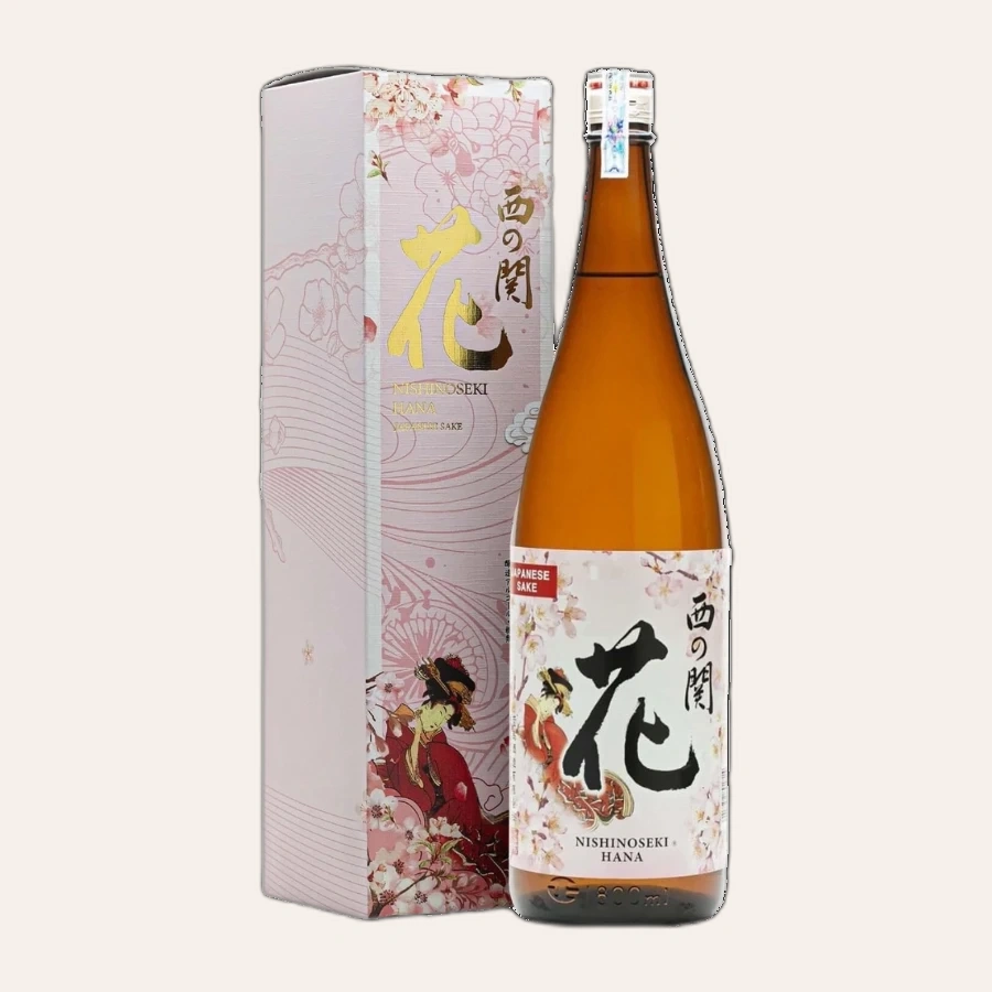 Rượu Sake Nishinoseki Hana 1800ml