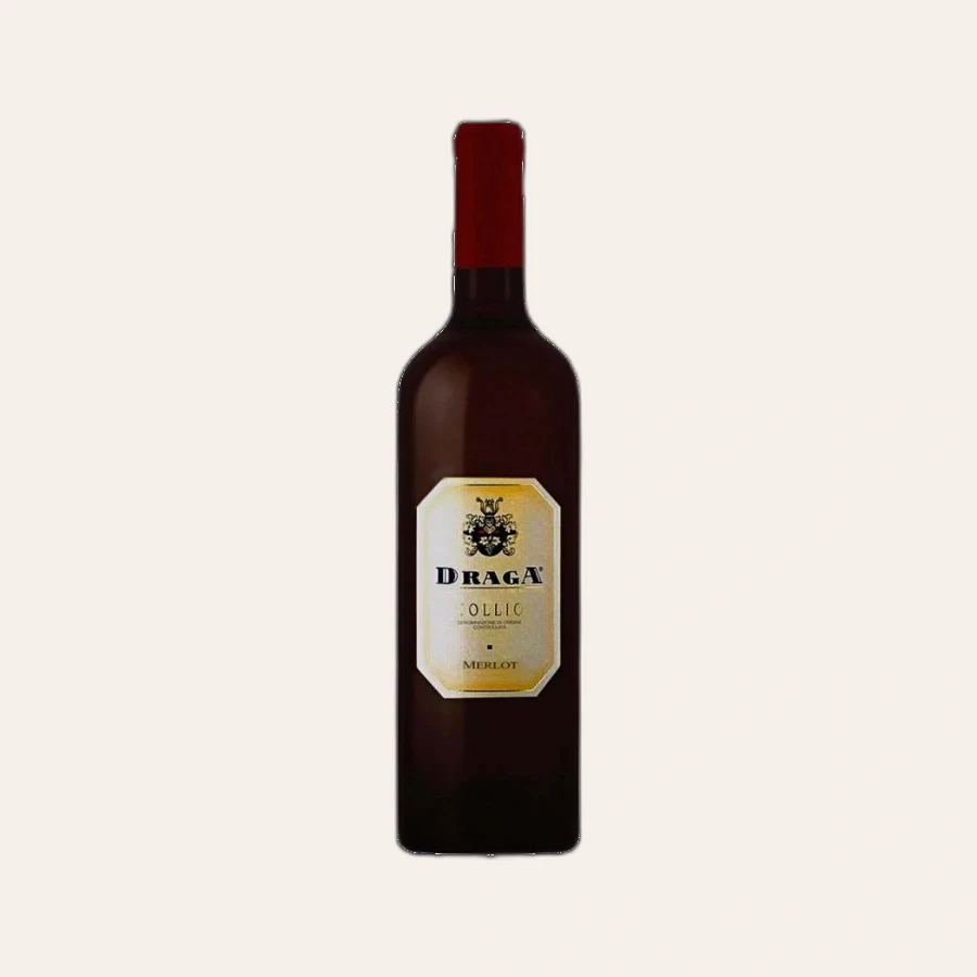 Rượu Vang Đỏ Ý Draga Merlot