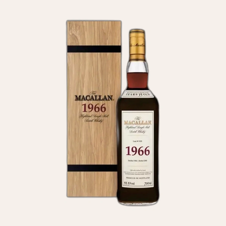 Rượu Whisky Macallan 35 Year Old 1966 Fine And Rare