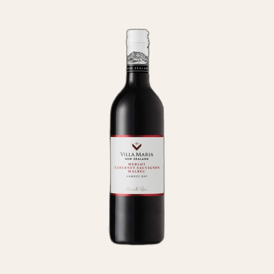 Rượu Vang Đỏ New Zealand Villa Maria Private Bin Cabernet Merlot Malbec