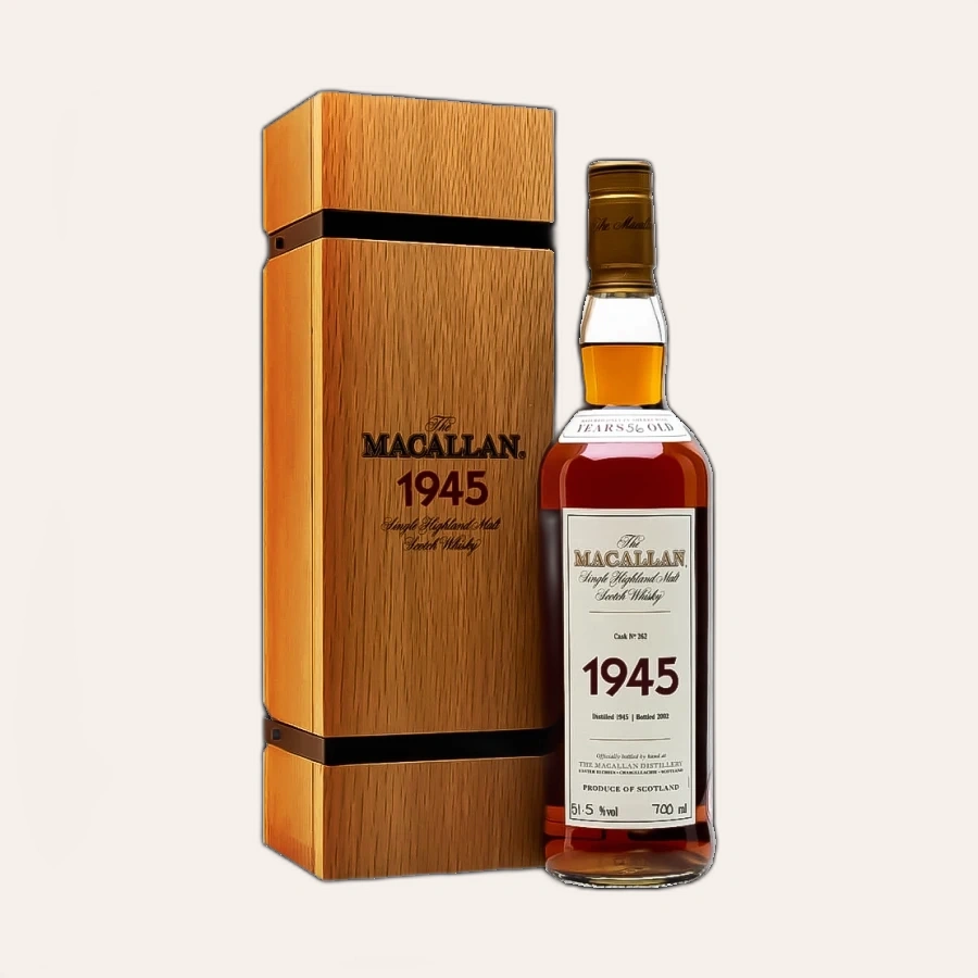 Rượu Whisky The Macallan 56 Year Old Fine & Rare 1945
