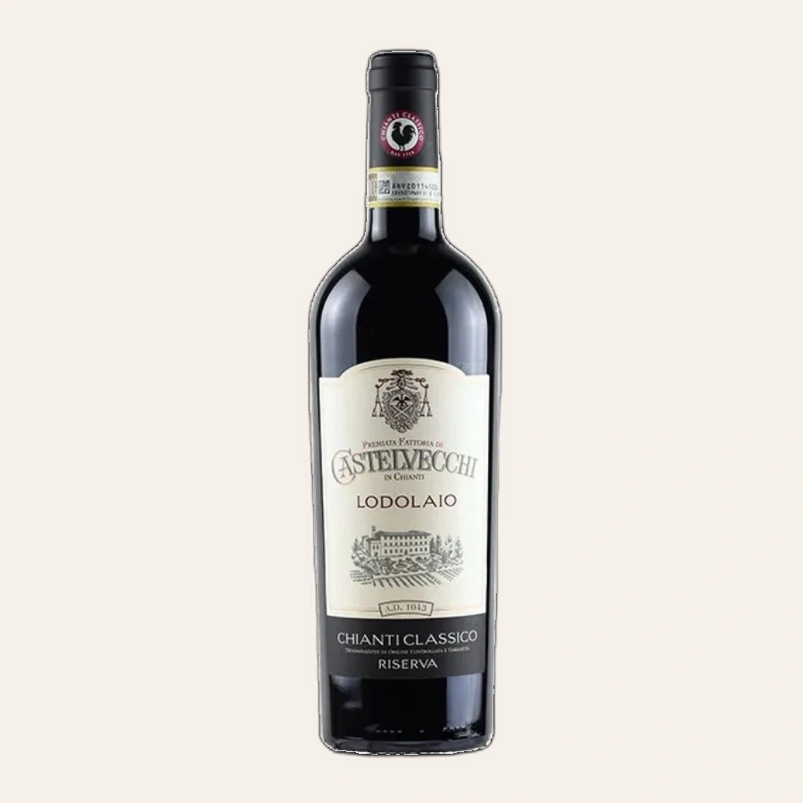 Rượu Vang Đỏ Ý Vescine Radda In Chianti Castelvecchi Riserva Chianti Classico Lodolaio DOCG 2014