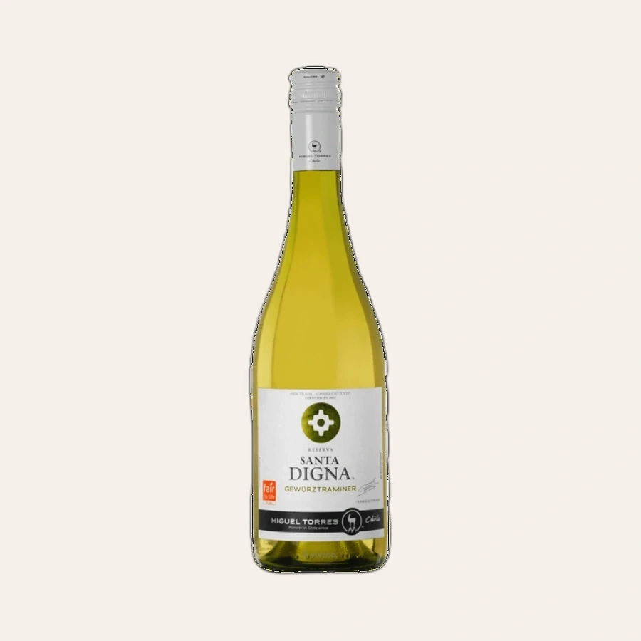 Rượu Vang Trắng Chile Santa Digna Reserva Gewurztraminer