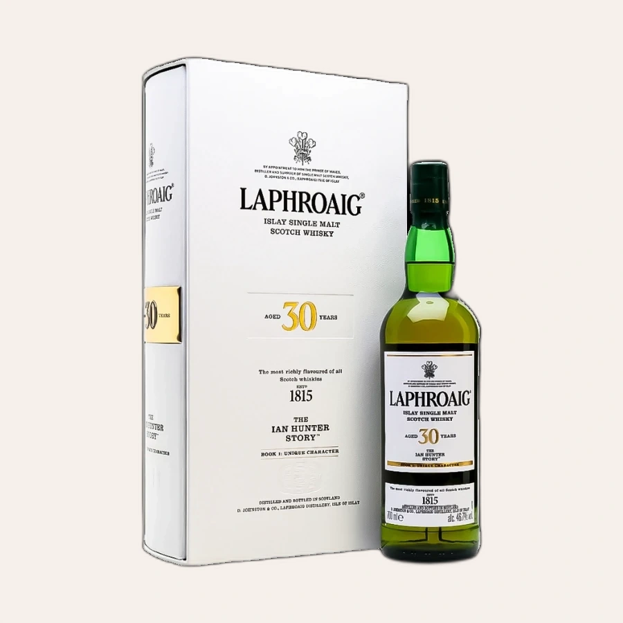 Rượu Whisky Laphroaig 30 Year Old Book 1