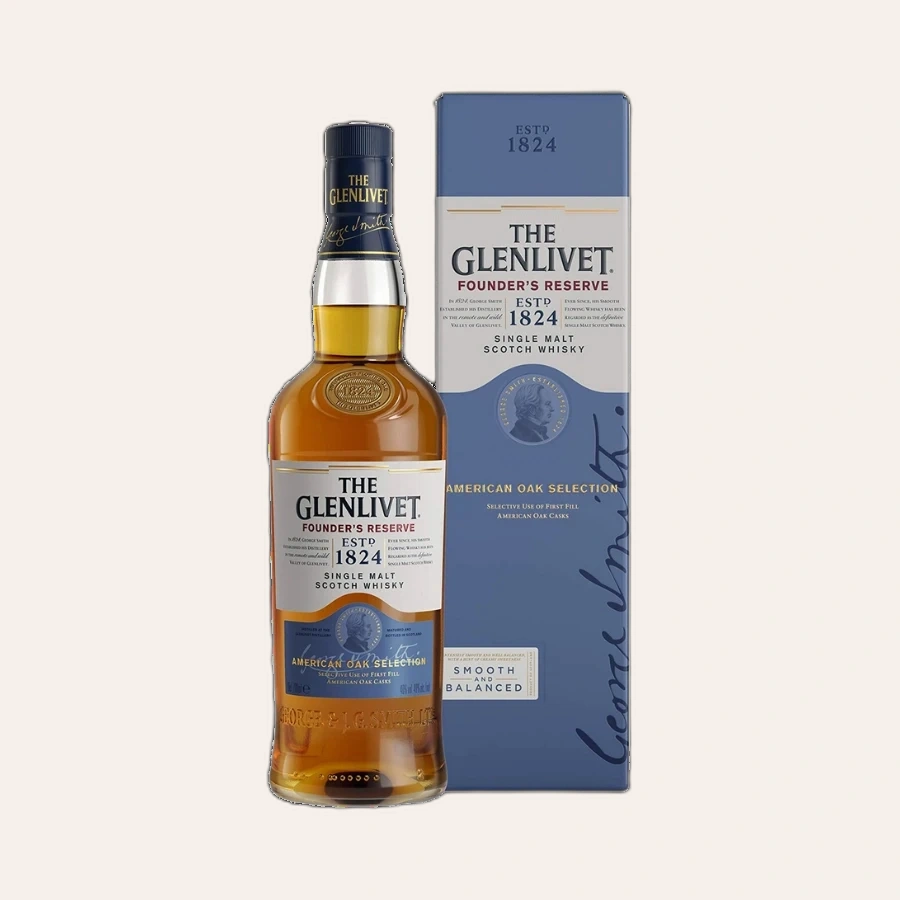 Rượu Whisky Glenlivet Founder's Reserve 1000ml