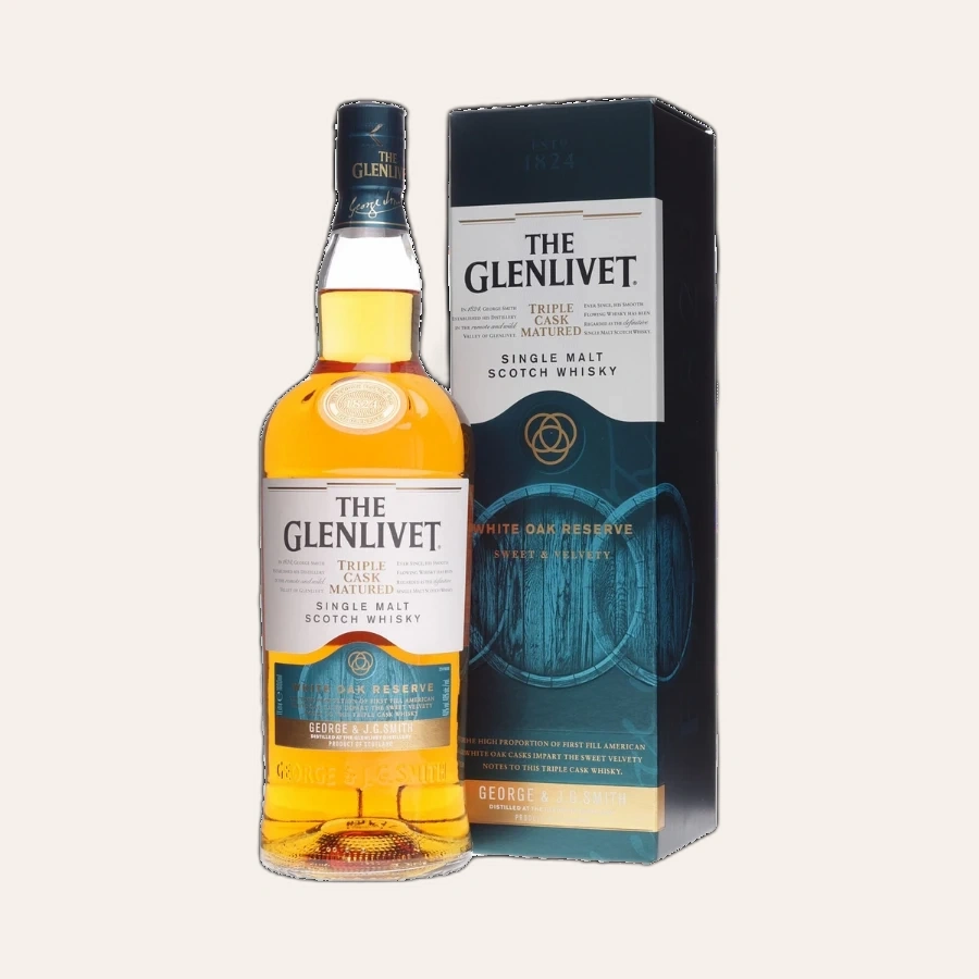 Rượu Whisky Glenlivet Triple Cask Matured White Oak Reserve